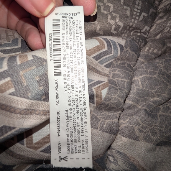 NWOT**Zara Black Bodycon Dress - Picture 6 of 7